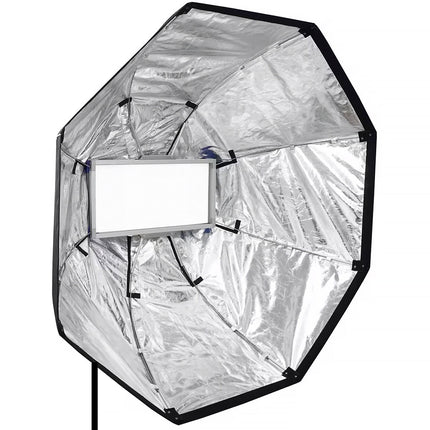 DoPchoice SNAPBAG Octa Softbox 5 pies 8 lados interior plata con difusor y baffle