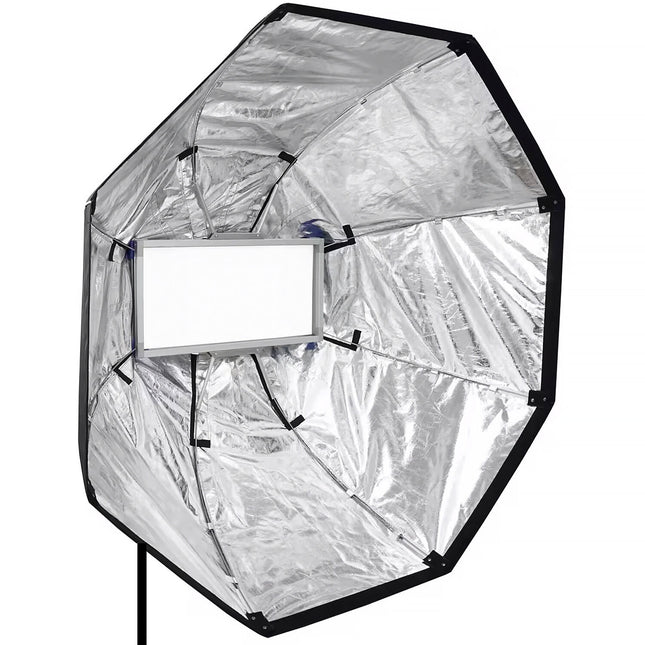 DoPchoice SNAPBAG Octa Softbox 5 pies 8 lados interior plata con difusor y baffle