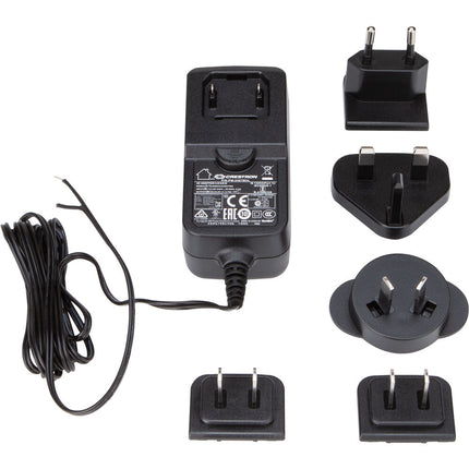 Crestron PW-2407WUL Fuente de Alimentación Montaje en Pared 24 VDC 0.75A con Kit de Cuchillas Universal