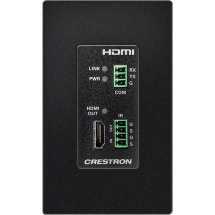 Crestron DM Essentials Receptor de Pared 4K60 con Extensión de Señal hasta 40 m