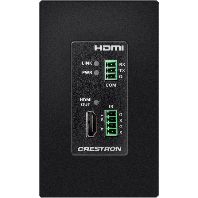Crestron DM Essentials Receptor de Pared 4K60 con Extensión de Señal hasta 40 m