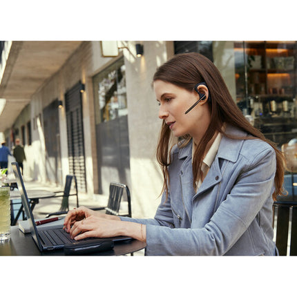 Poly Voyager Legend 50 UC Auriculares Bluetooth con 10 Horas de Duración y Cancelación de Ruido