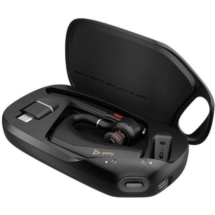 Poly Voyager Legend 50 UC Auriculares Bluetooth con 10 Horas de Duración y Cancelación de Ruido