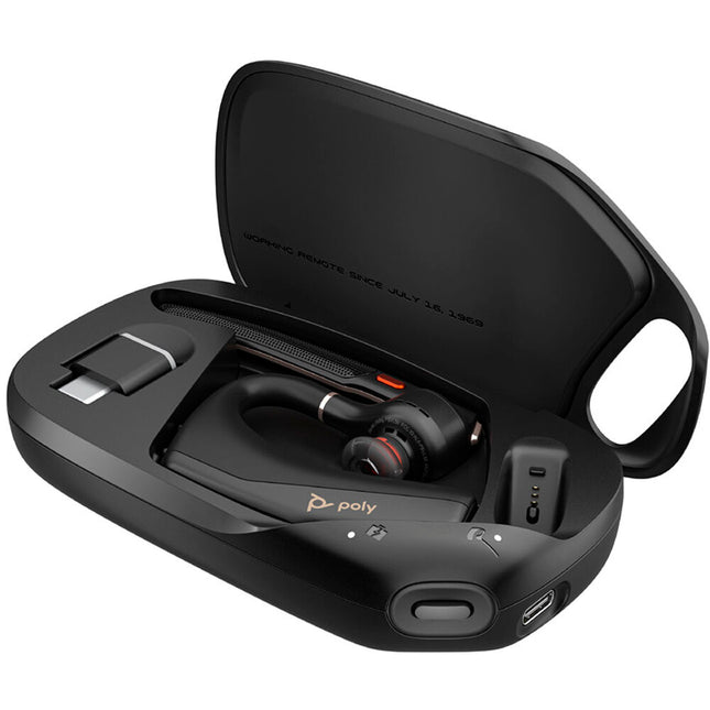 Poly Voyager Legend 50 UC Auriculares Bluetooth con 10 Horas de Duración y Cancelación de Ruido