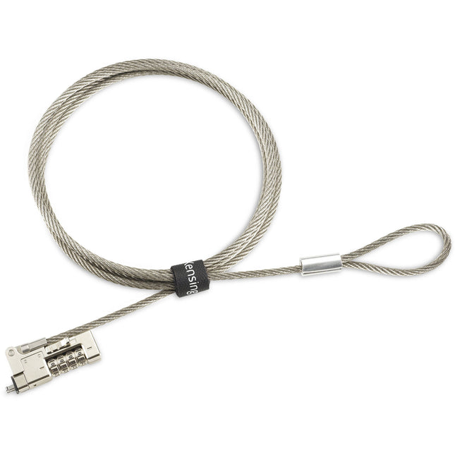 Kensington Slim NanoSaver 2.0 Cerradura para Portátil con Código 4 Dígitos Cable de Acero 6 Pies