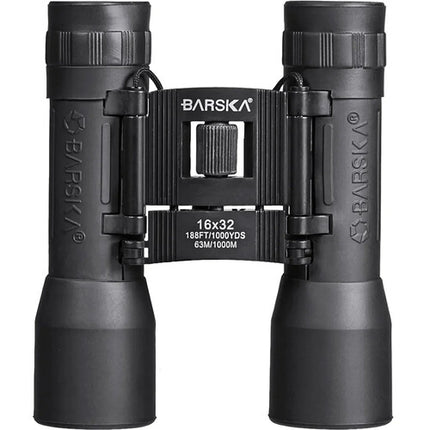Barska 16x32 Lucid View Binoculares con prismas BK7 y lentes totalmente revestidas