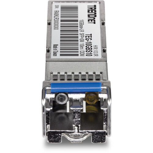TRENDnet TEG-10GBS10 Transceptor SFP+ Single-Mode 10 Gb s 6.21 Millas