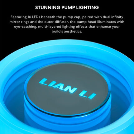 Lian Li GA II Lite 360mm Refrigeración Líquida RGB con 3 Ventiladores 120mm