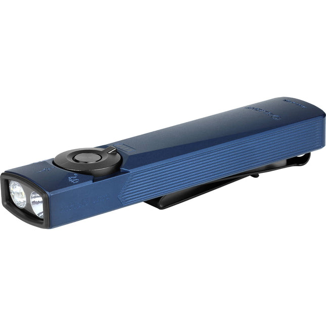 Olight Arkfeld Ultra Linterna LED 1400 Lúmenes Láser Verde 3R UV 900mW Azul Marino
