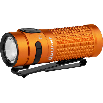Olight Baton 4 Premium Edition Linterna LED Naranja 1300 Lúmenes Estuche Carga Inalámbrica 5000mAh