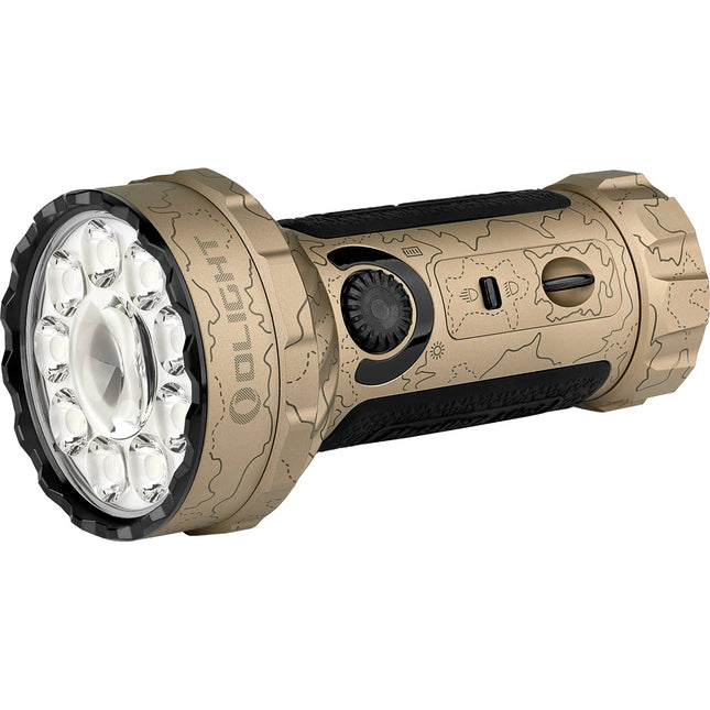 Olight Marauder Mini Linterna Recargable 7000 Lúmenes 43 Horas Terrain Desert