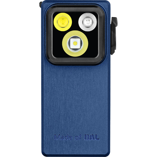 Olight Oclip Ultra Luz Recargable Clip-On Azul Marino 530 Lúmenes 144 Horas USB-C