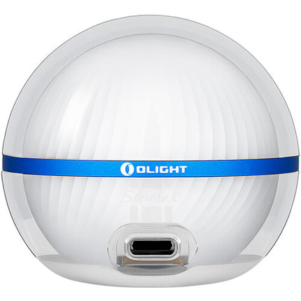 Olight Sphere C Linterna Recargable 75 Lúmenes 40 Horas USB-C Blanca Azul
