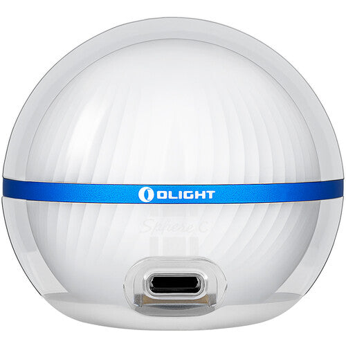 Olight Sphere C Linterna Recargable 75 Lúmenes 40 Horas USB-C Blanca Azul