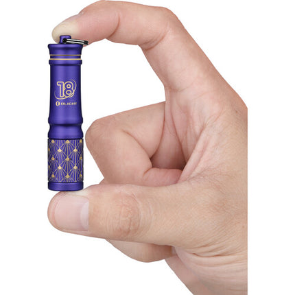 Olight I3E EOS Linterna Morada 90 Lúmenes LED Philips IPX8 Waterproof