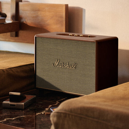 Marshall Woburn III Altavoz Bluetooth para Hogar 150W con HDMI y RCA Marrón