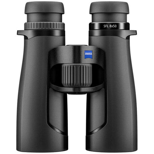 ZEISS 8x50 SFL Binoculares con Lentes ED 5.9' Enfoque Cercano Estuche y Correa