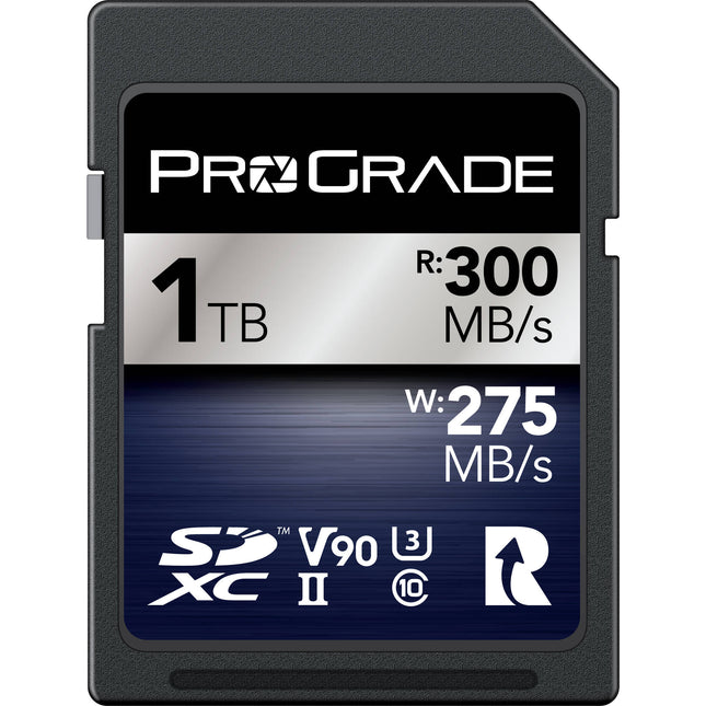 ProGrade Digital 1TB Tarjeta de Memoria SDXC UHS-II 300 MB/s 275 MB/s