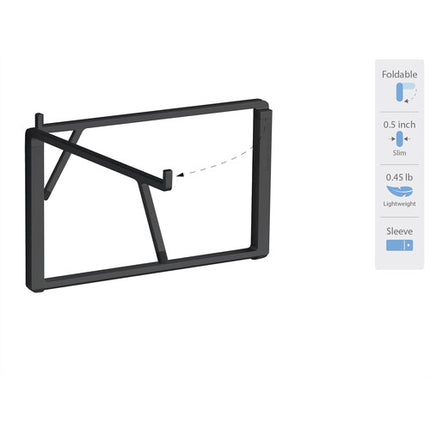 Rain Design mBar Pro+ Soporte para Laptop Elevación 5.5" Plegable Negro