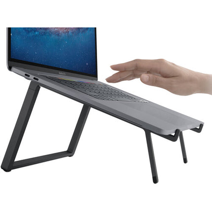 Rain Design mBar Pro+ Soporte para Laptop Elevación 5.5" Plegable Negro