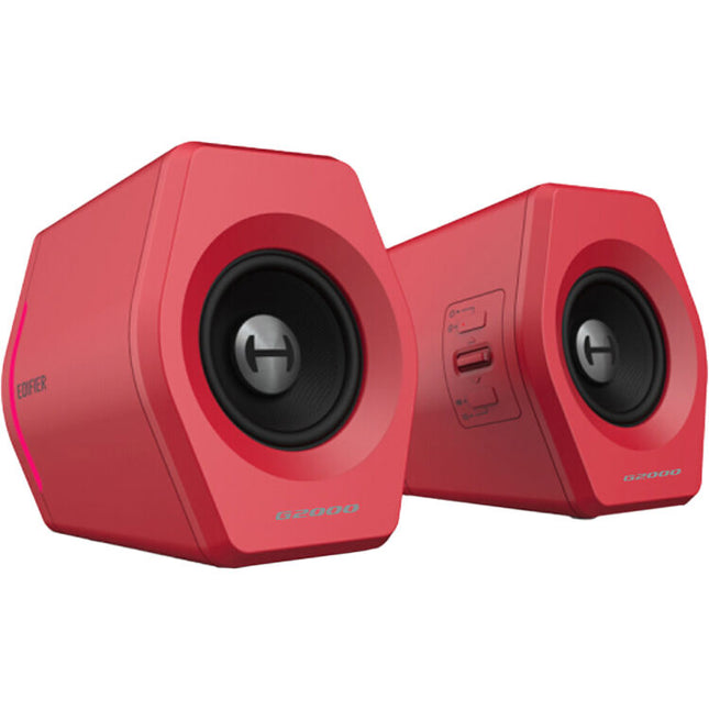 Edifier G2000 Altavoz Inalámbrico Gaming 16W RMS 2.75 Pulgadas Rojo