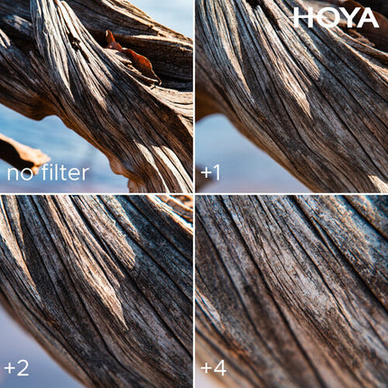 Hoya 55mm HMC Filtro Macro Close-Up Set II +1 +2 +4 Dioptrías Multicapa