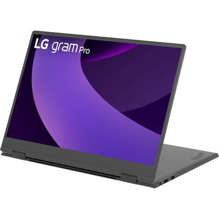 LG 16" gram Pro Laptop 2 en 1 Pantalla OLED 120Hz 32GB RAM 2TB SSD