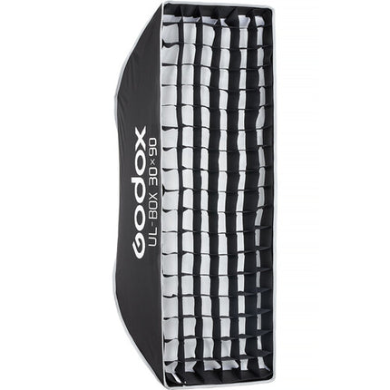 Godox Softbox en Forma de Paraguas 30x90 cm Montura Bowens con Difusor y Rejilla