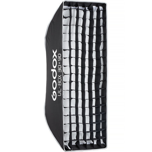 Godox Softbox en Forma de Paraguas 30x90 cm Montura Bowens con Difusor y Rejilla