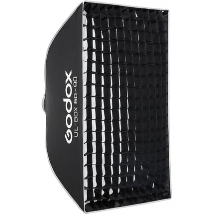 Godox Softbox Estilo Paraguas con Montura Bowens 60x90 cm con Difusores y Grid