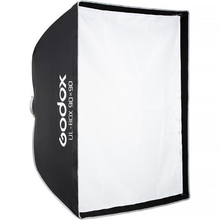 Godox Softbox estilo paraguas con montura Bowens 90x90 cm con difusor y grid