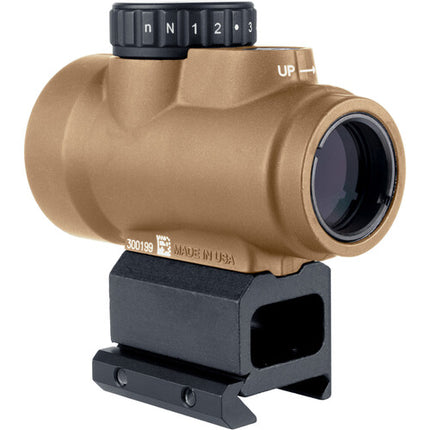 Trijicon 1x25 MRO SD Mira Reflex Dot Verde 2 MOA 25mm Coyote Brown