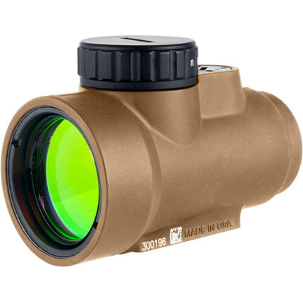 Trijicon 1x25 MRO SD Mira de Punto Verde 2 MOA 25 mm Coyote Brown