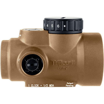 Trijicon 1x25 MRO SD Mira de Punto Verde 2 MOA 25 mm Coyote Brown