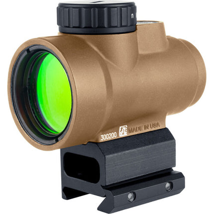Trijicon 1x25 MRO SD Punto Verde 2 MOA 25mm Óptica Coyote Brown