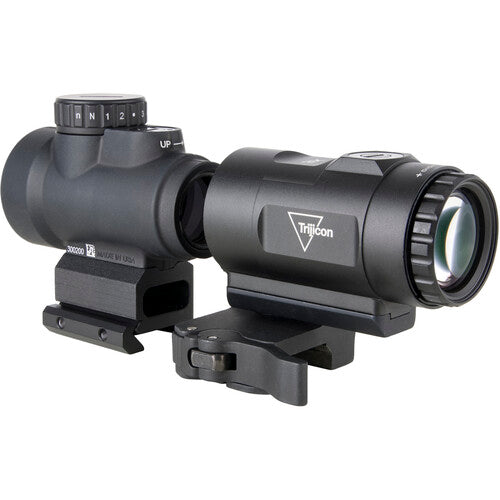 Trijicon 1x25 MRO SD Visor Punto Rojo 2 MOA con Aumentos 3x y Montura Co-Witness Completa