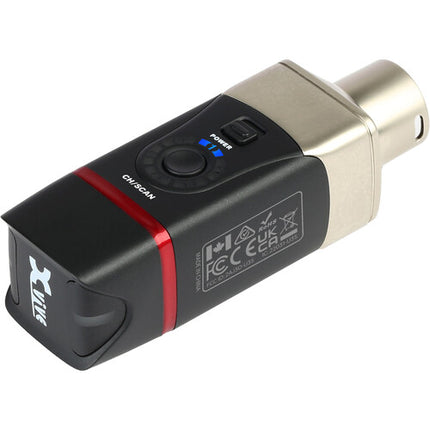 Xvive Audio U35 Sistema inalámbrico para micrófonos dinámicos 5.8 GHz rango 30 m batería 5 h