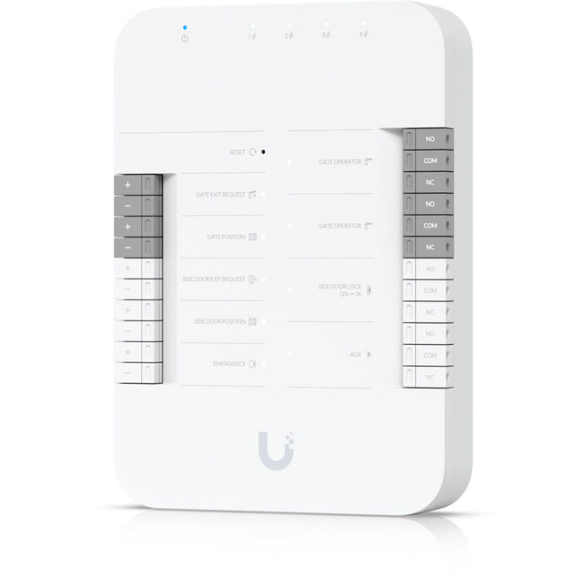 Ubiquiti UniFi Access Gate Hub control de acceso para puertas con 1 GbE PoE++ y 4 salidas PoE