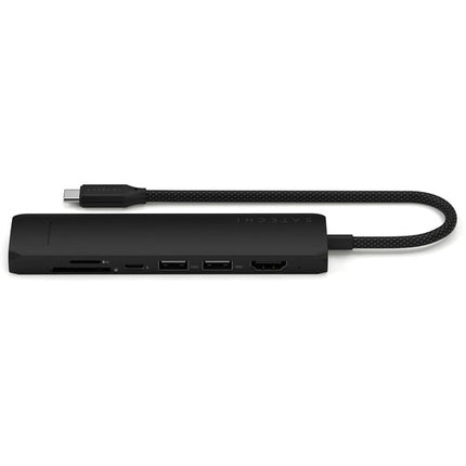 Satechi Slim Adaptador USB-C 7 en 1 con Ethernet 4K 60 Hz 100W PD