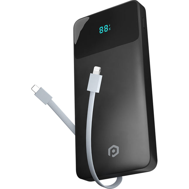 POM GEAR PD Multi Charge Power Bank 10000mAh con USB-C y Lightning integrados