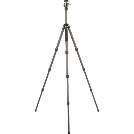 ARTCISE CS60C Trípode de Fibra de Carbono para Cámara 44 lb 66.9" con Cabezal Bajo y Accesorios