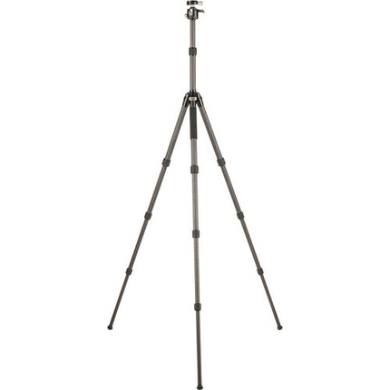 ARTCISE CS60C Trípode de Fibra de Carbono para Cámara 44 lb 66.9" con Cabezal Bajo y Accesorios