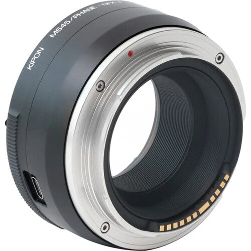 KIPON Adaptador de Montura de Objetivo Phase One Mamiya 645 a FUJIFILM G con Construcción de Aluminio y Acero inoxidable