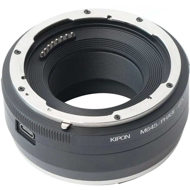 KIPON Adaptador de Montura de Objetivo Phase One Mamiya 645 a FUJIFILM G con Construcción de Aluminio y Acero inoxidable
