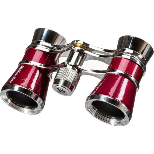 LaScala Optics 3x25 Prismáticos de Ópera 3x Aumento 11.2° Vista