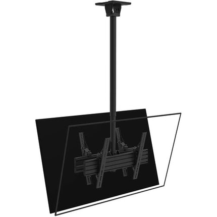 Kanto Living Soporte de Techo Doble para Monitores 40-80" Ajustable 62.6"