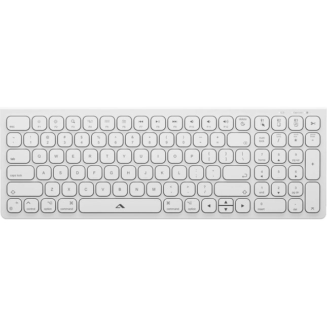 ALOGIC Echelon teclado compacto inalámbrico USB-C recargable para macOS 99 teclas batería integrada