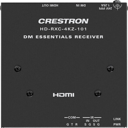 Crestron DM Essentials Receptor de Señal 4K60 130 Pies 24 VDC