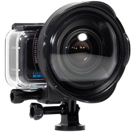 Backscatter Sharp Wide Lens Pro Kit Lente Gran Angular 140° con Filtros y Montura para GoPro Housing