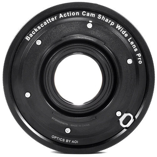 Lente Gran Angular Backscatter Sharp Pro para Carcasas GoPro 140° y 200' Profundidad